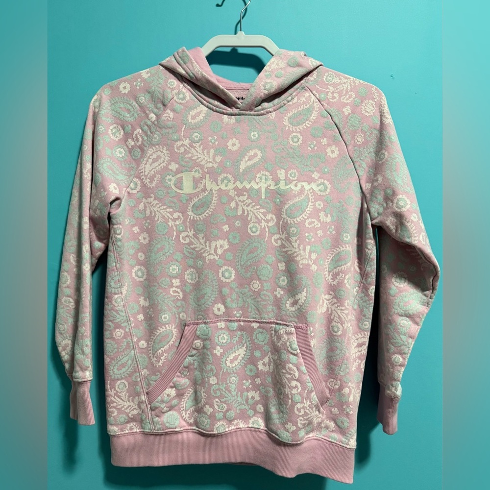 Champion Kids Pink Hoodie